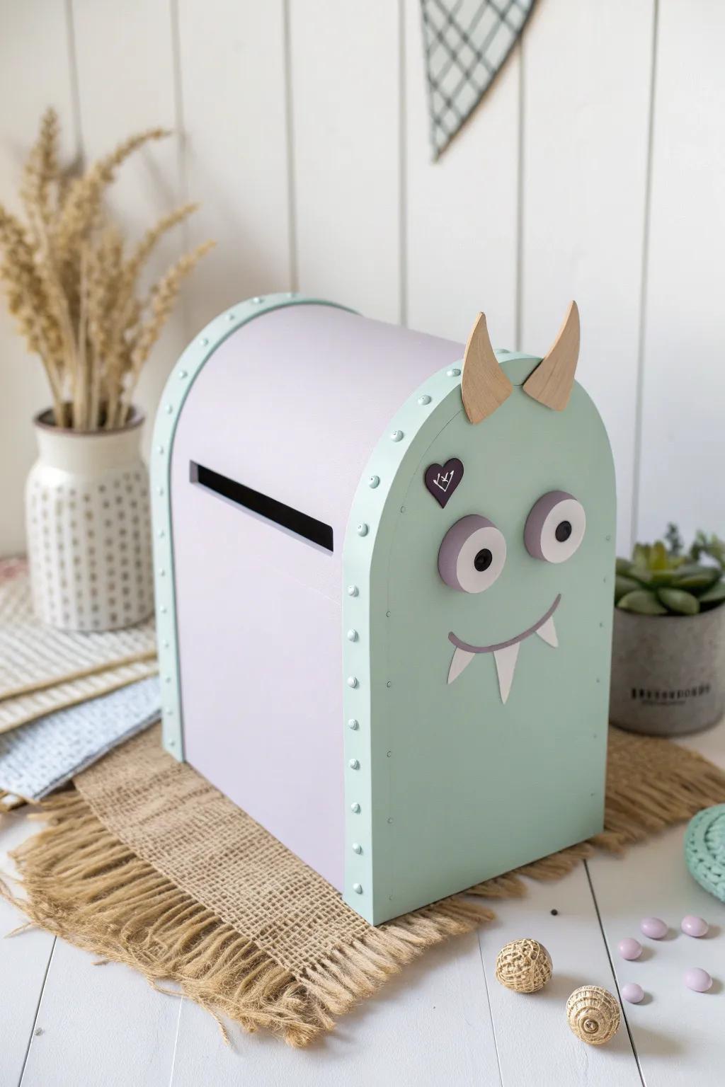 Unleash your creativity this Valentine’s Day with a charming monster mailbox that blends fun with Scandinavian elegance.