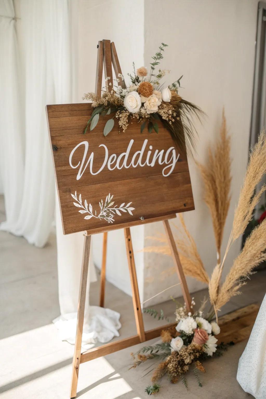 Guiding your guests with elegance and charm 🌿✨