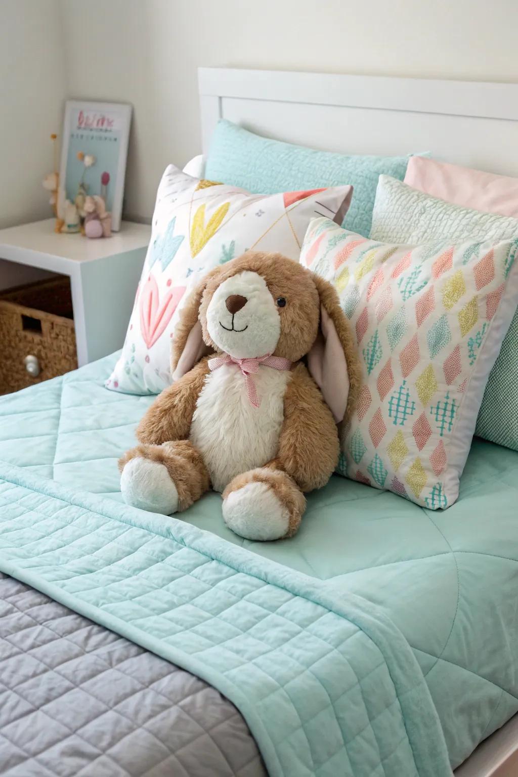 Weighted stuffed animals offer comfort and cuteness rolled into one.