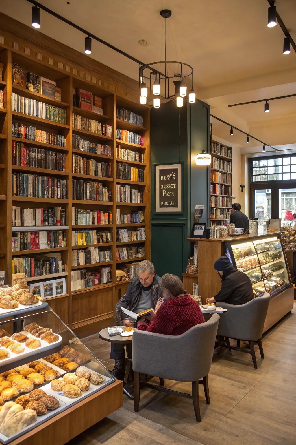 Spend your birthday exploring bookstores and cozy cafés.