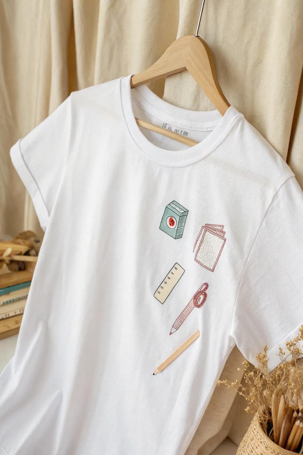 Elevate back-to-school style with a touch of minimalist charm.