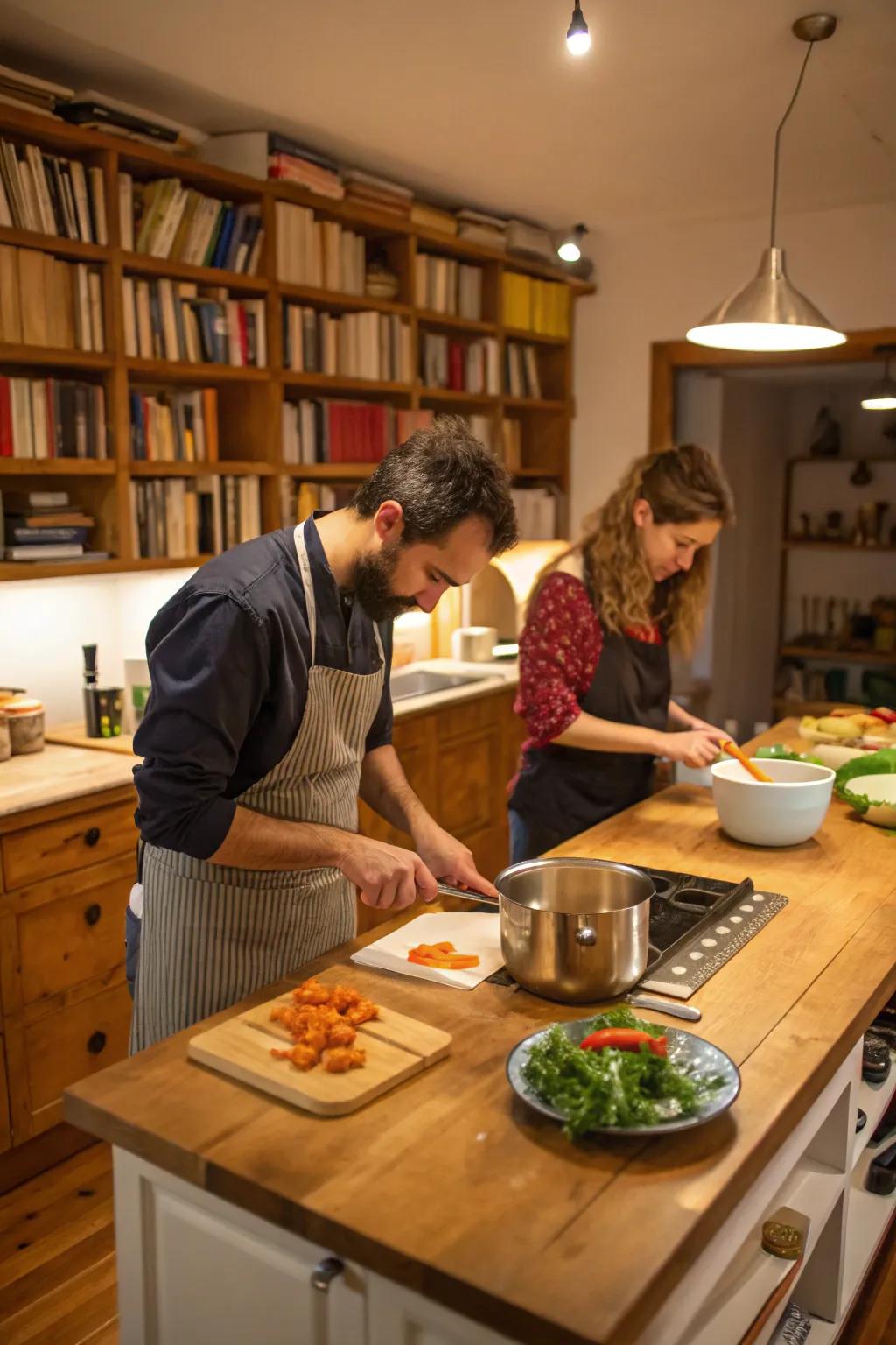 Cook up some fun with a gourmet cooking class