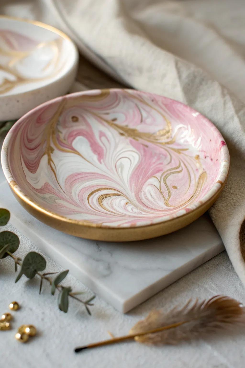 Discover the art of marbling with clay and create your own stunning pieces!