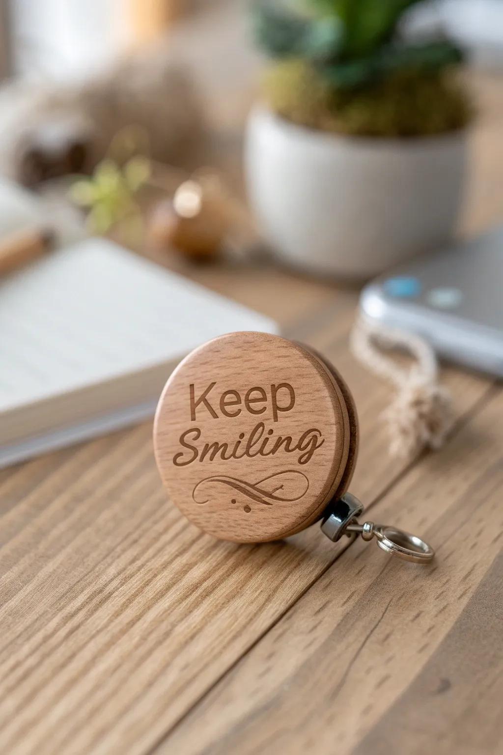 Embrace every day with a touch of inspiration. #KeepSmiling