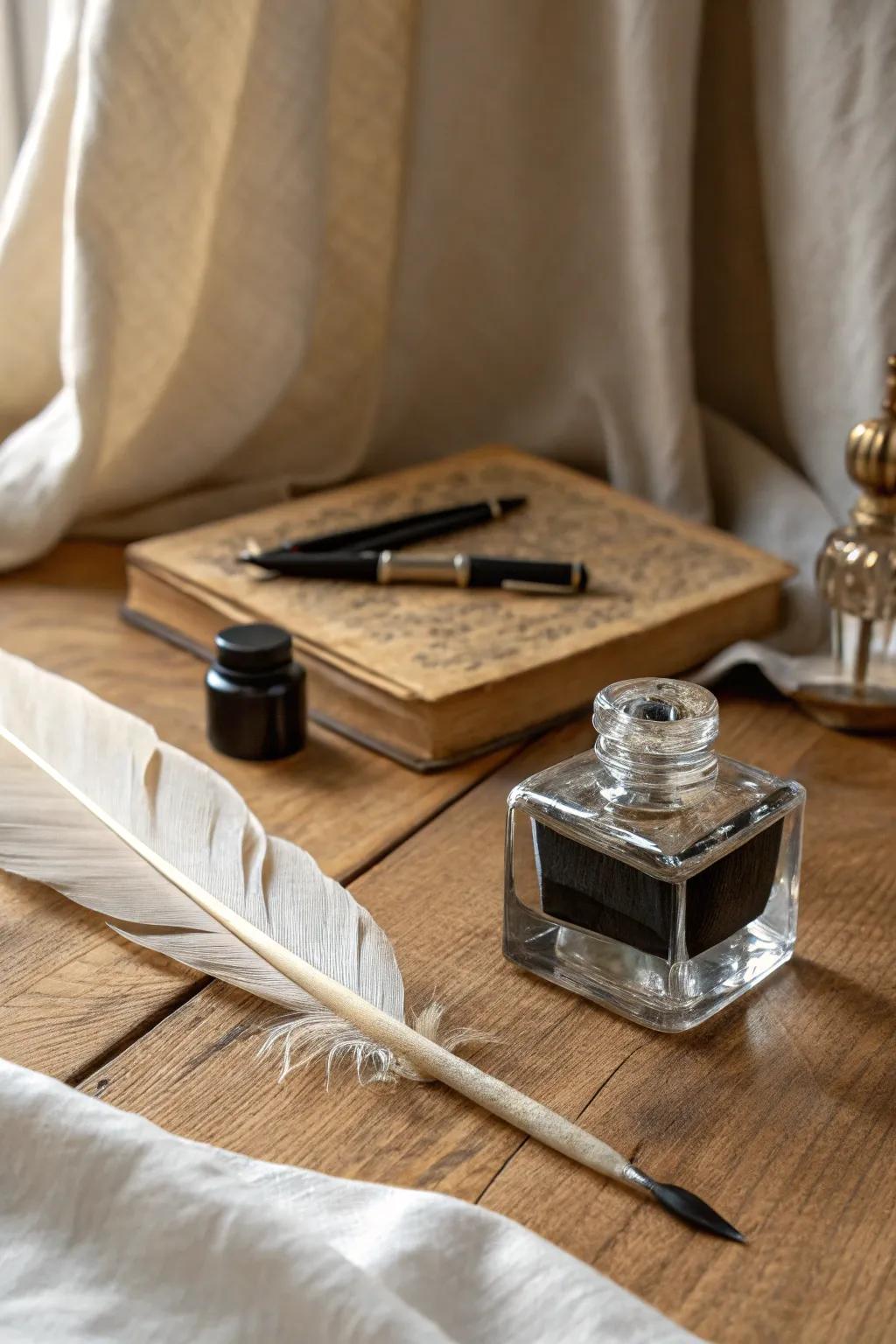 Discover the artistry of ink—where simplicity meets inspiration.
