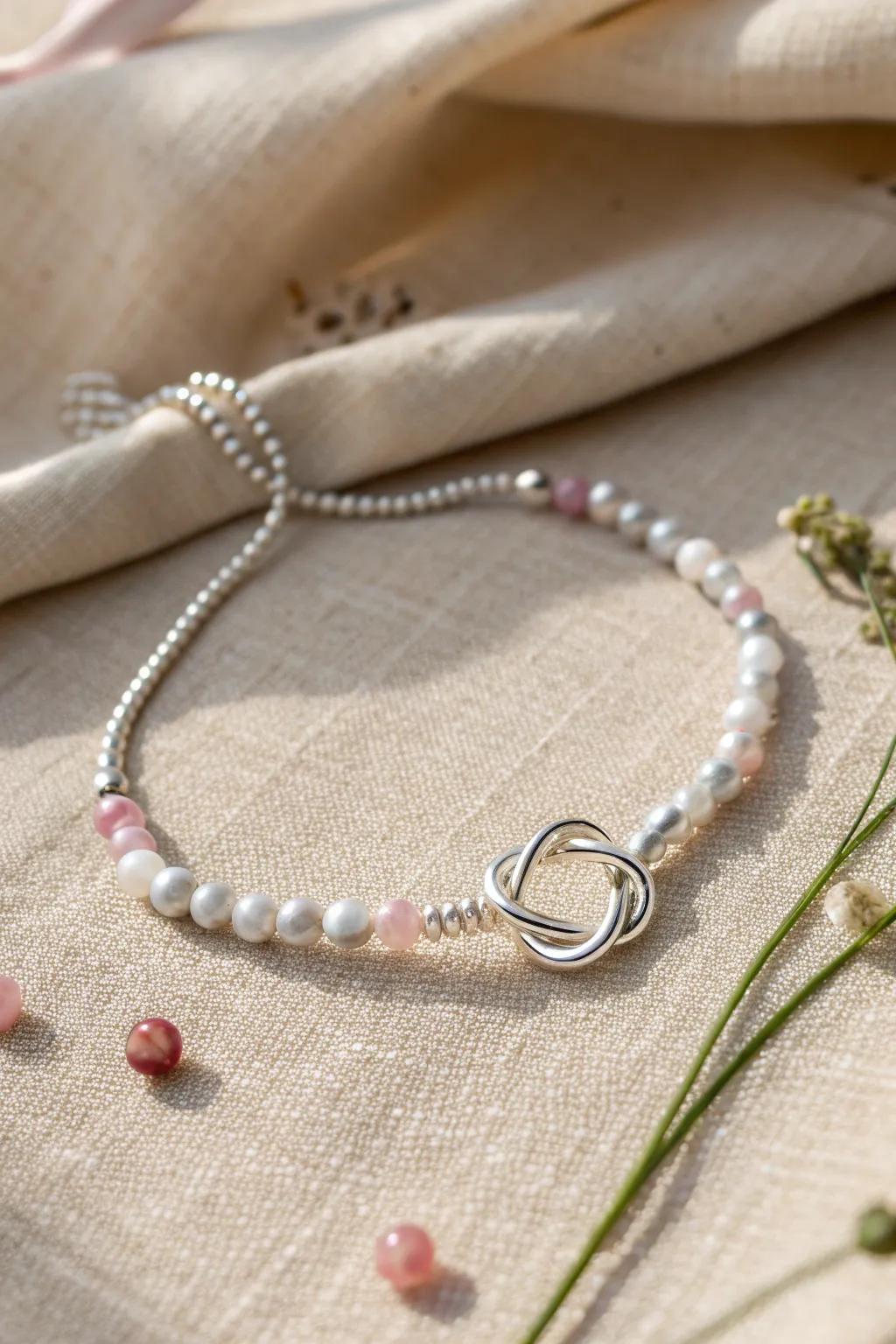 Elevate your bracelet game with elegant knot covers – where simplicity meets sophistication.