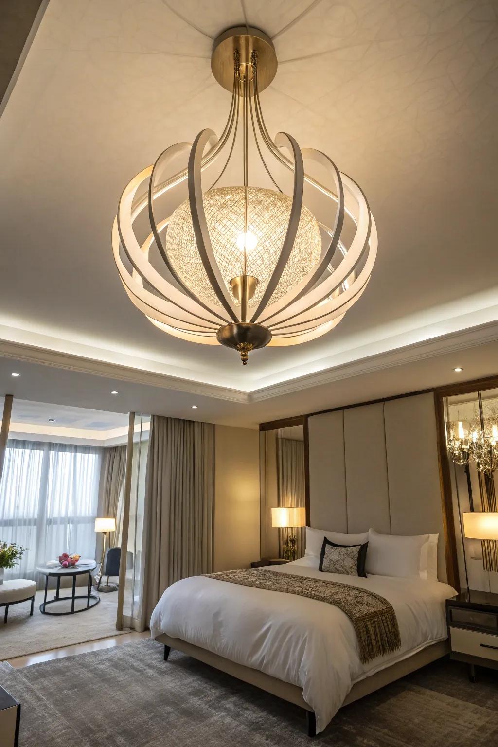 23 Stylish Bedroom Ceiling Light Ideas