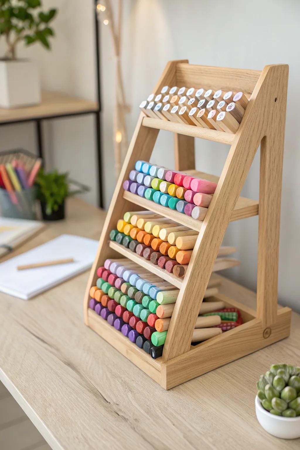 Elevate your marker organization with a touch of Scandinavian elegance.