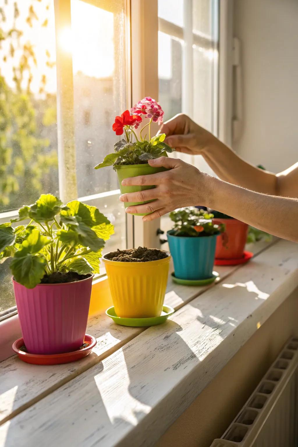 Gardening together can be a fun and meaningful birthday activity.