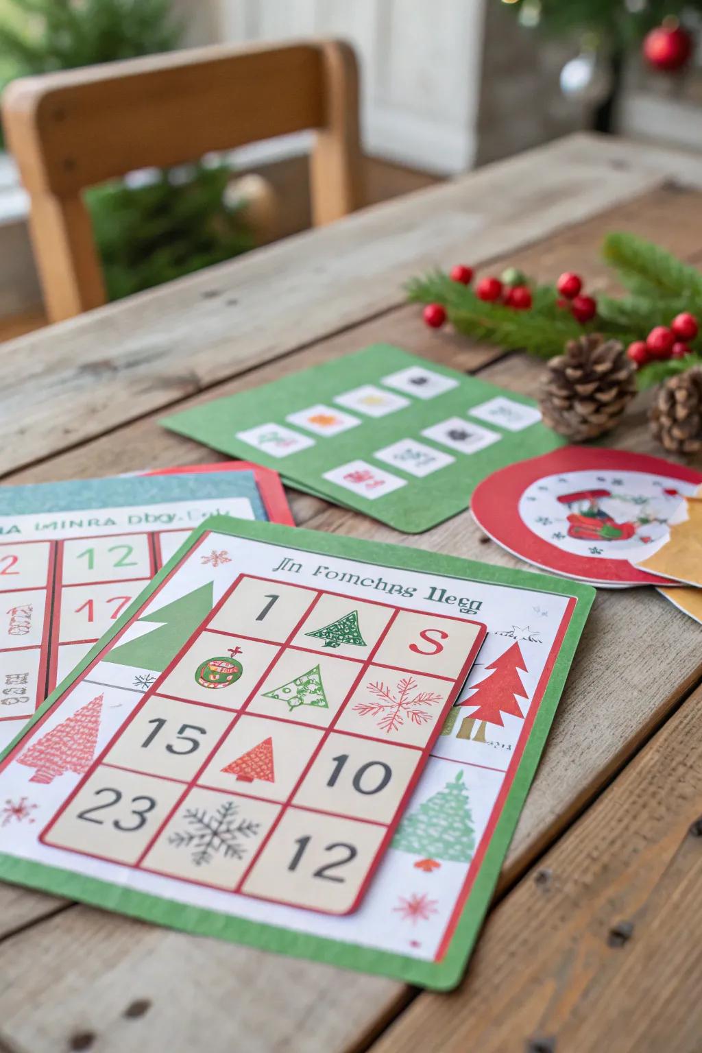 Eco-friendly bingo boards are both creative and sustainable.