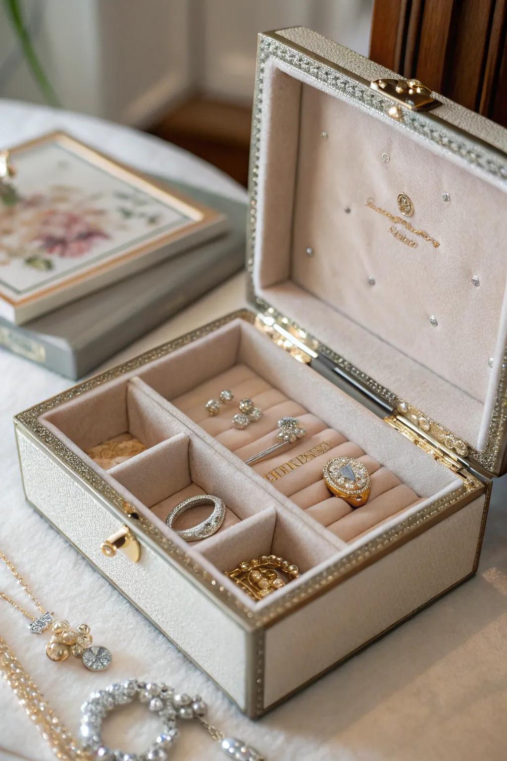 A jewelry box that holds precious memories.