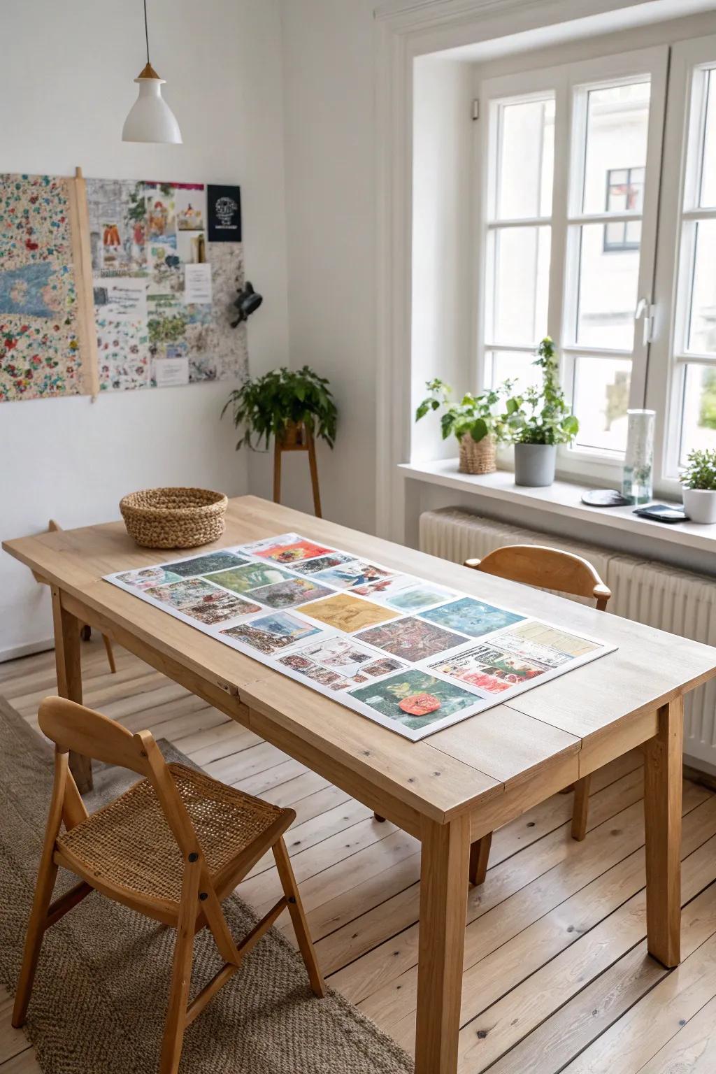 A tapestry of creativity: where individual expressions come together to create a stunning whole.