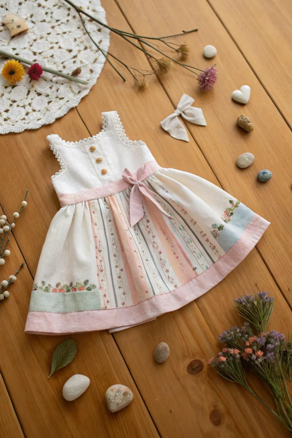 Elevate your doll's wardrobe with minimalist paper outfits that blend Scandinavian charm and boho flair.