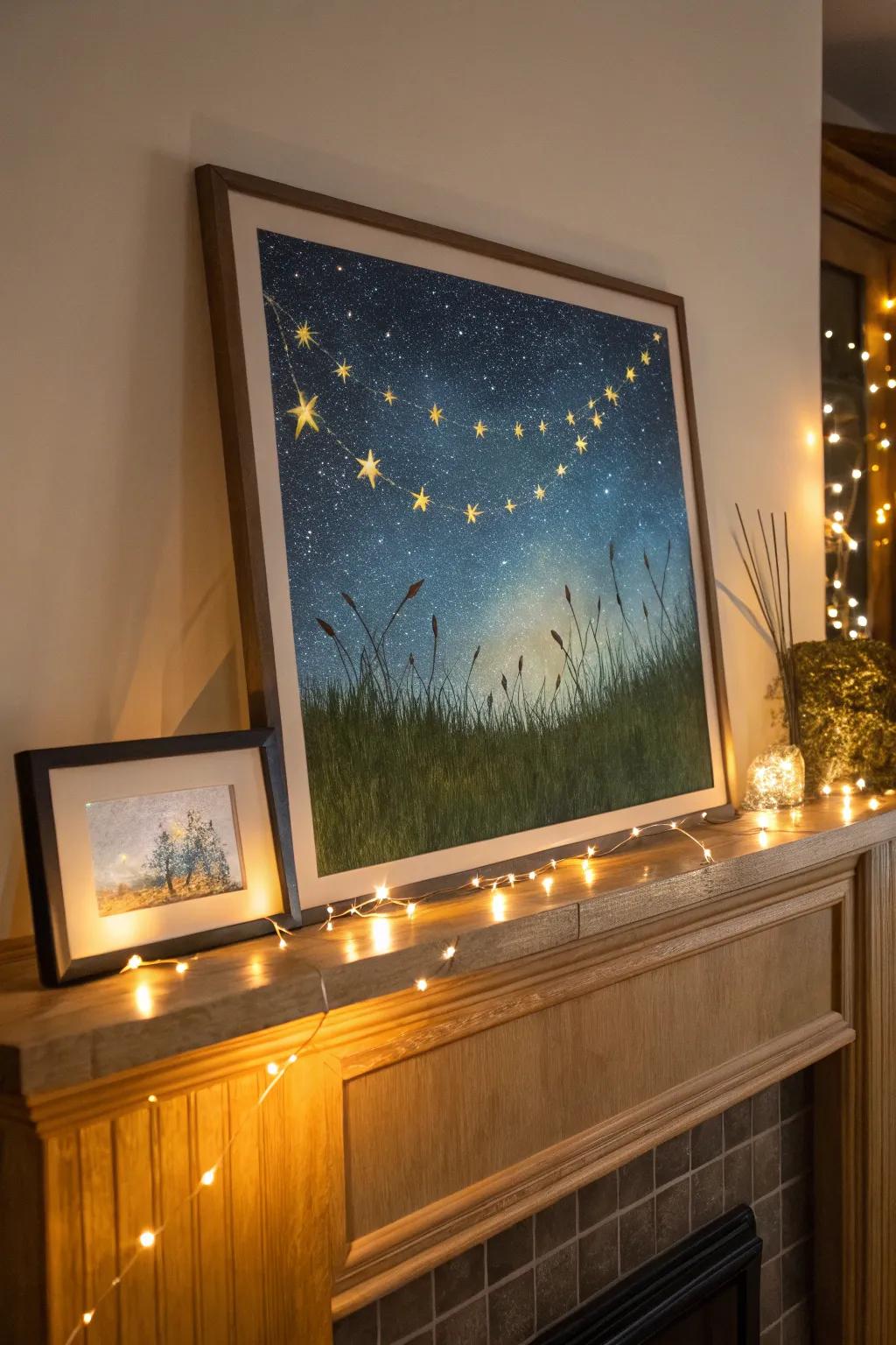 Fanciful fireflies add a touch of nighttime magic to your décor.