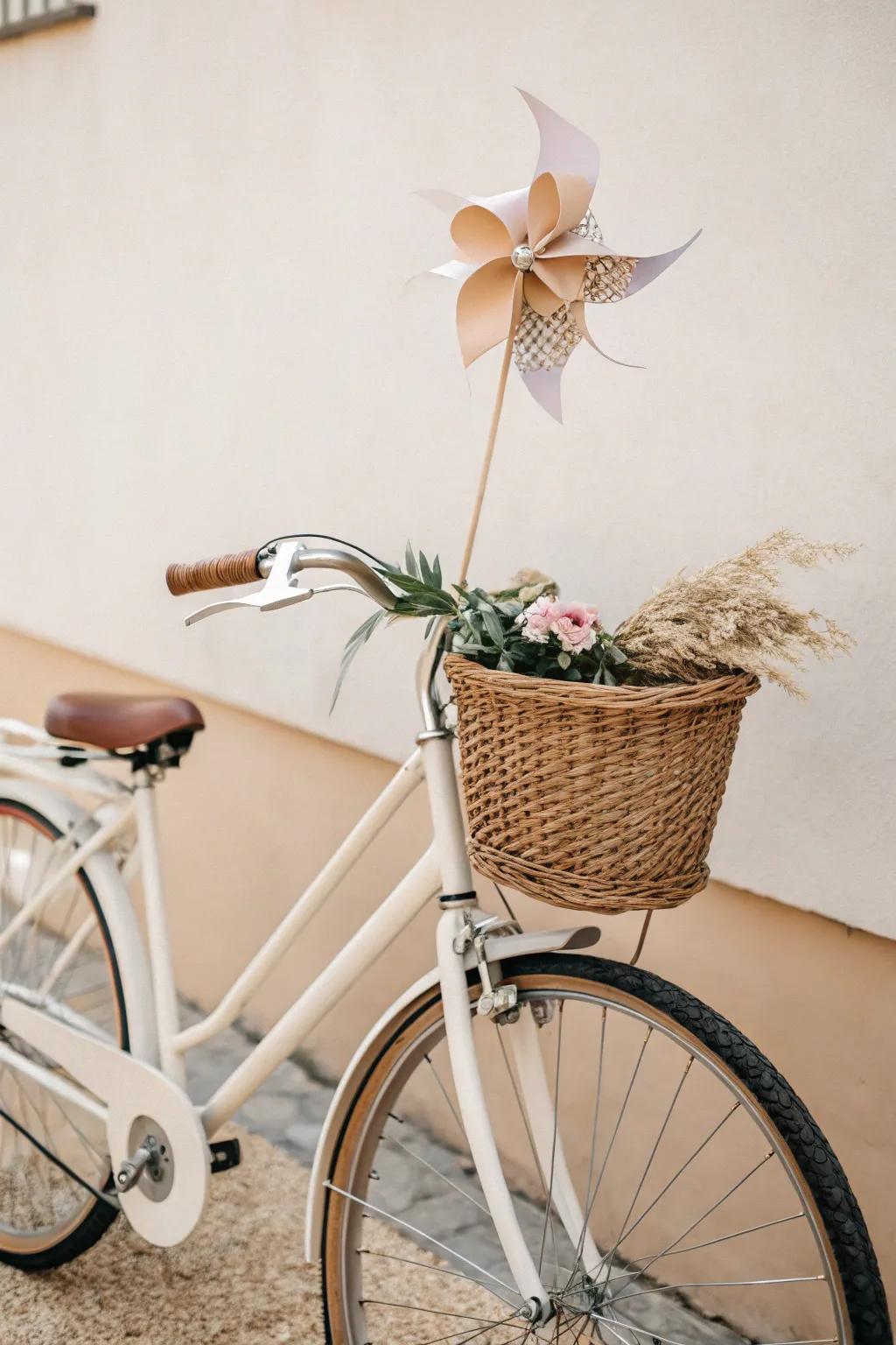 Embrace the joy of the ride with a touch of Pinwheel Whimsy.