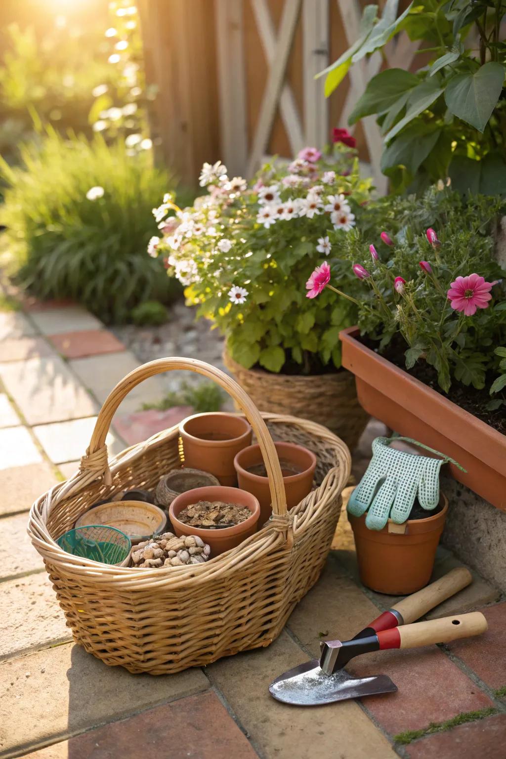 Nurture a love for nature with this gardening starter kit.