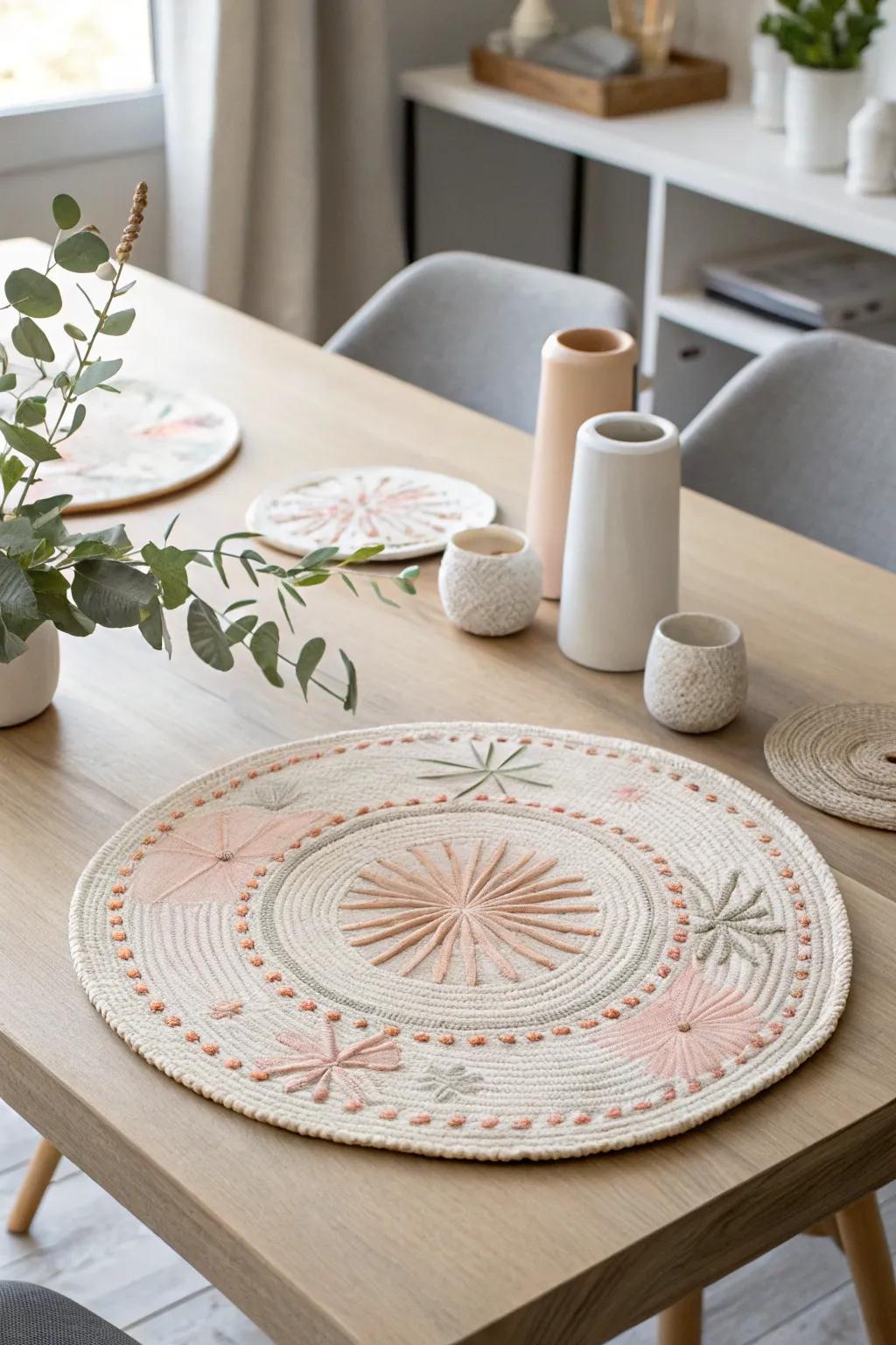 Ignite conversations with elegant firework-inspired table decor.