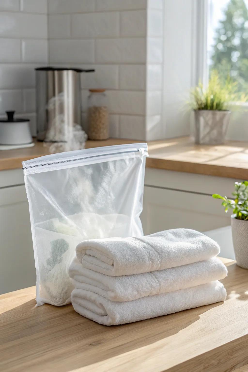 Embrace warmth and simplicity with this quick DIY microwaveable towel heating pad.