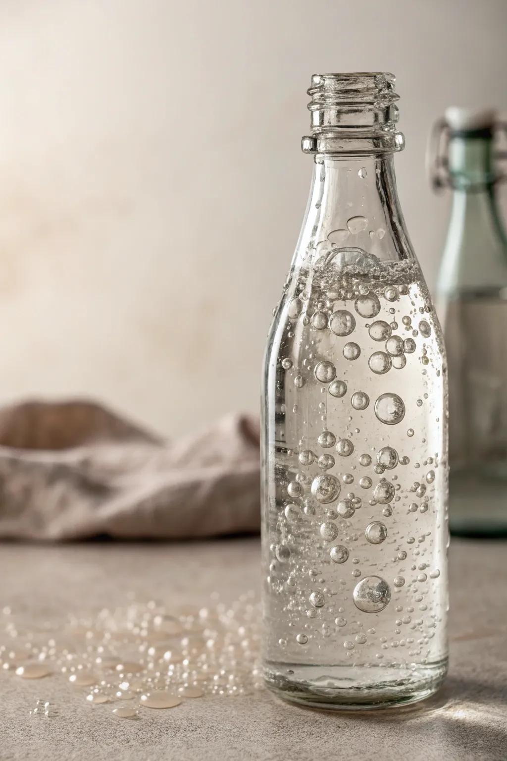 Experience the magic of fizz in a bottle with this DIY sensory delight!