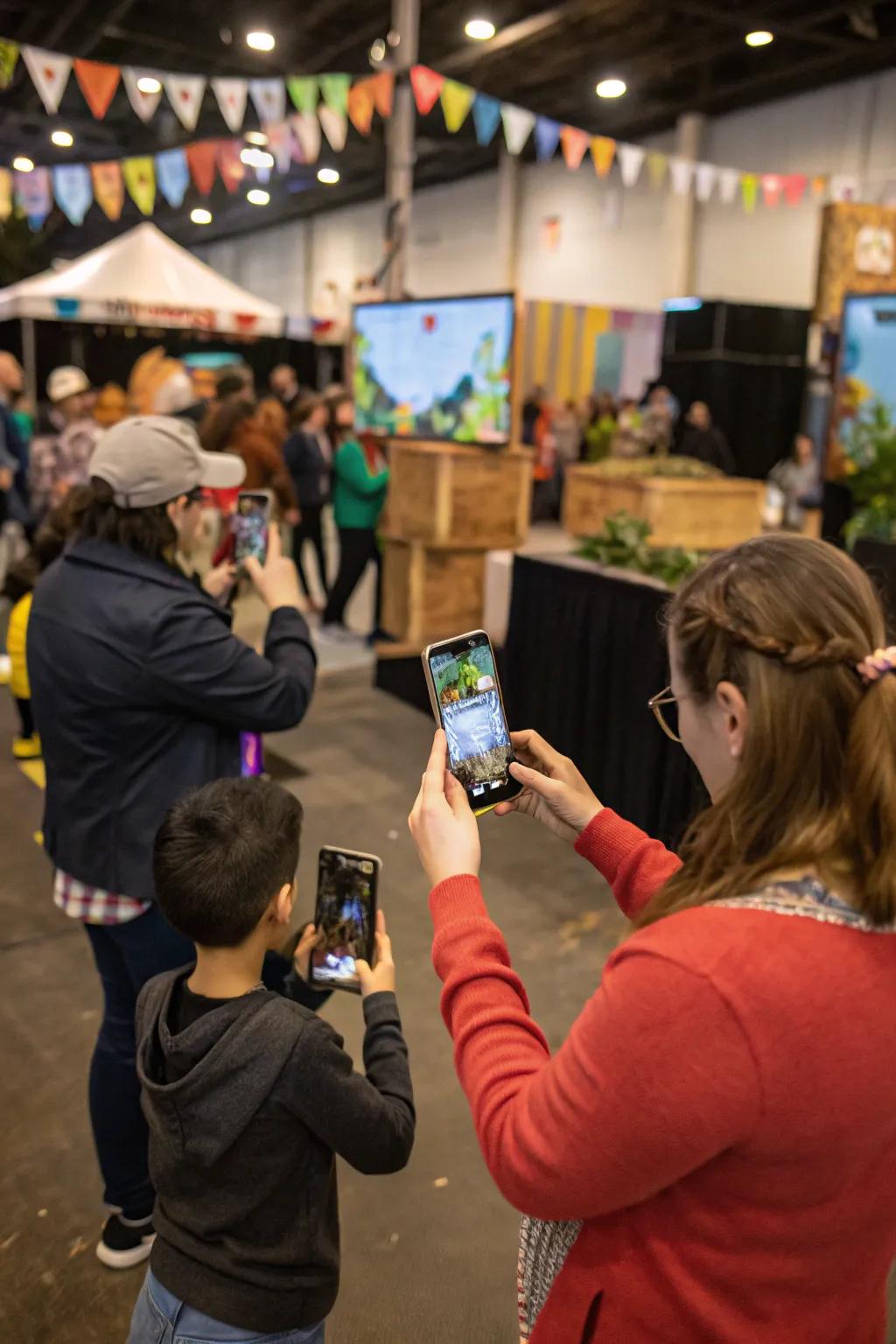 Add a digital twist to your event with AR treasure hunts.