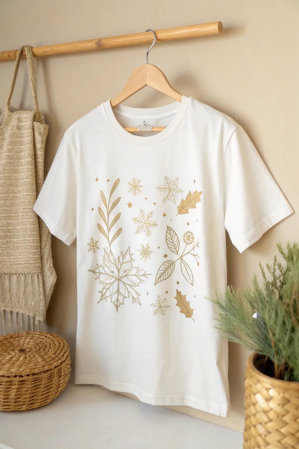 Celebrate the season with minimalist elegance – Discover festive holiday SVG designs for your perfect t-shirt creation.