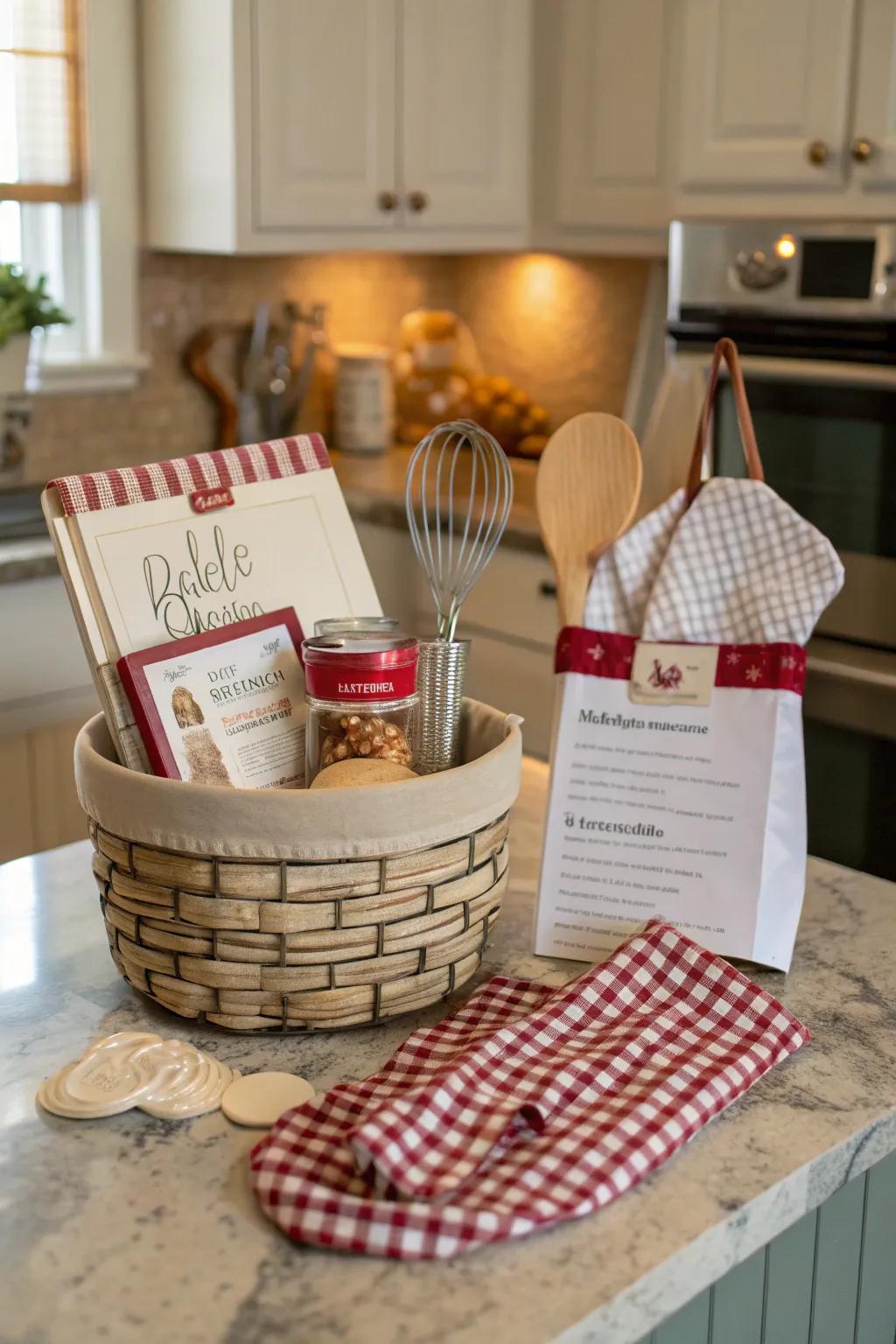 Inspire their culinary creations with a baking enthusiast basket.