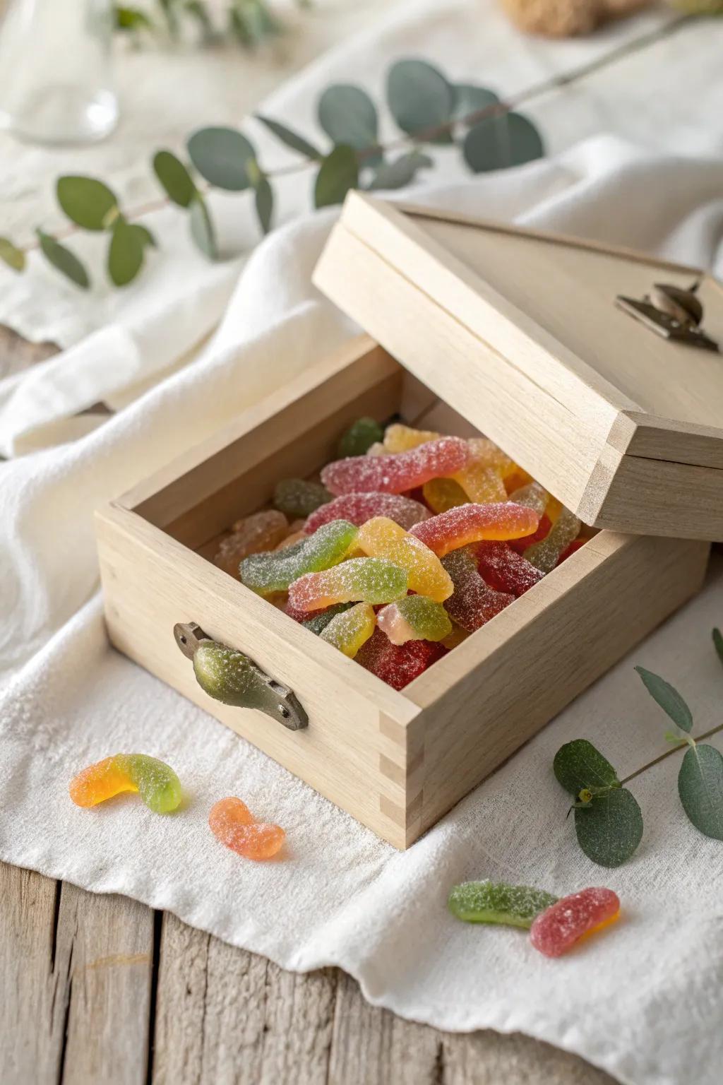 Discover the fun within: A delightful surprise awaits in this minimalist Halloween mystery box!