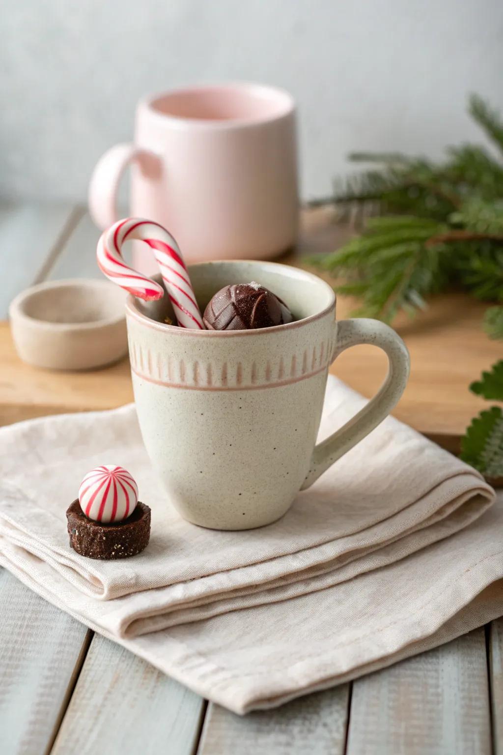Discover the joy of hidden surprises with this stylish Scandinavian mug, perfect for gifting!