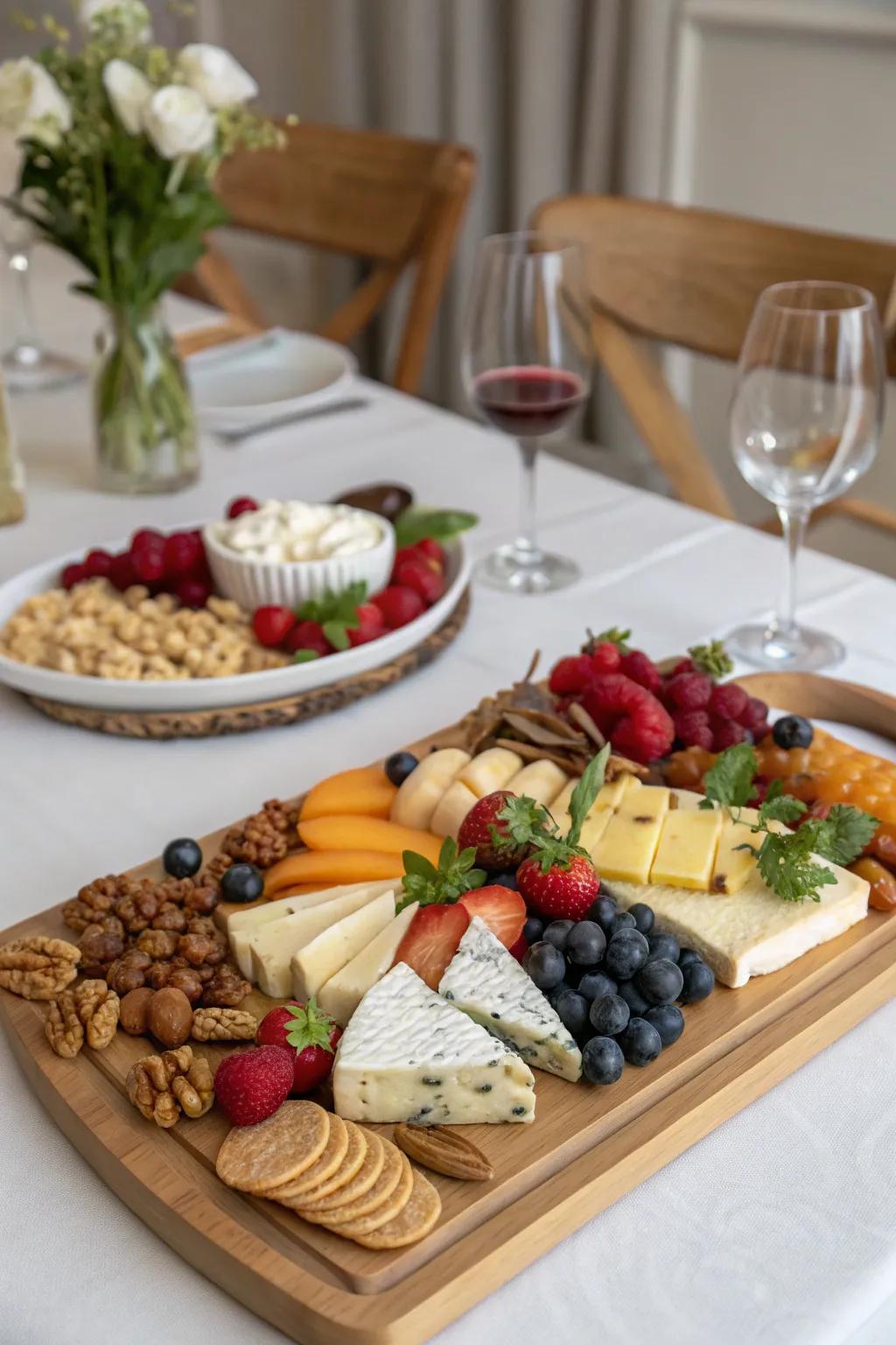 Elevate their hosting game with a crafted cheese board.