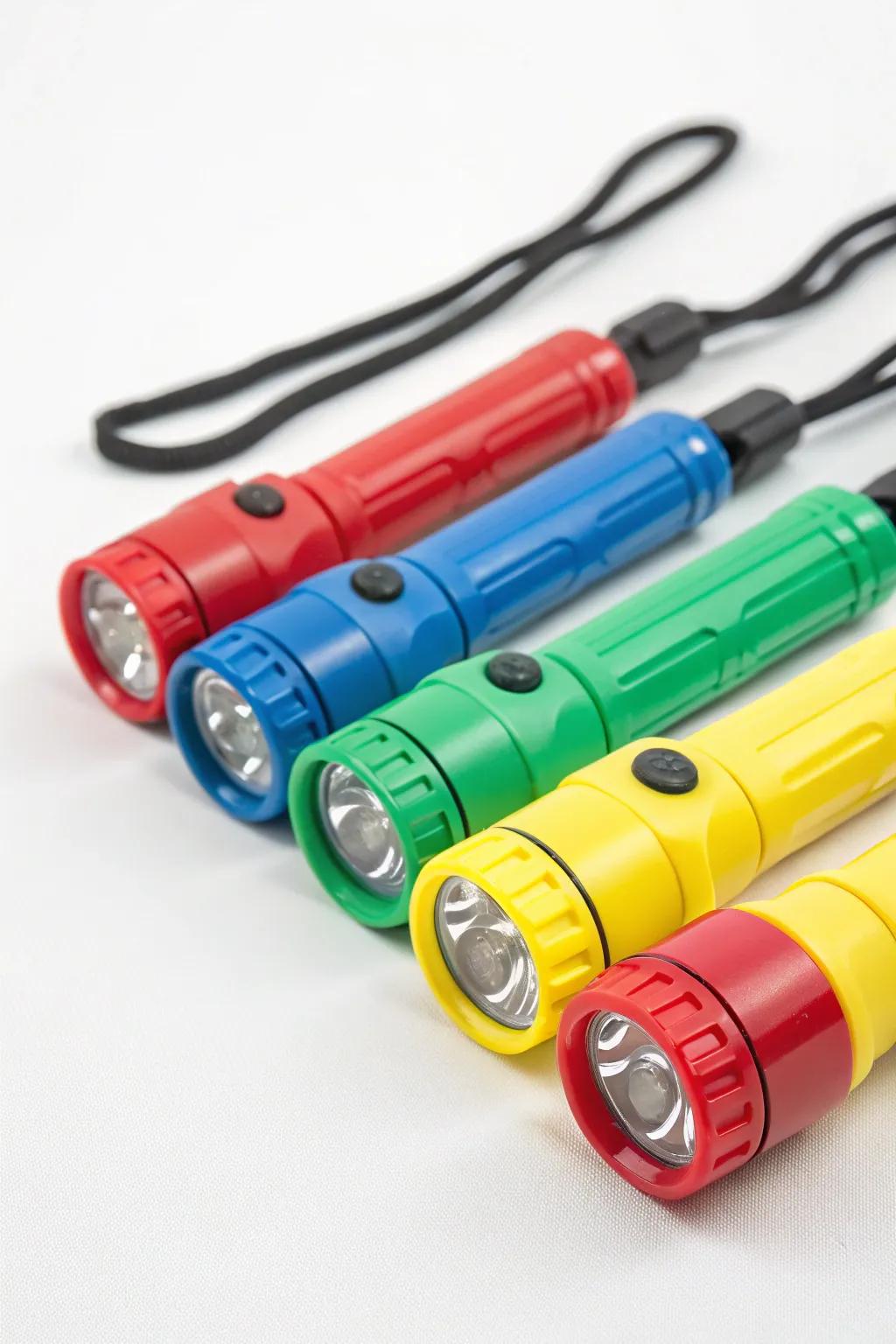 Mini flashlights that light up young adventurers' imaginations.