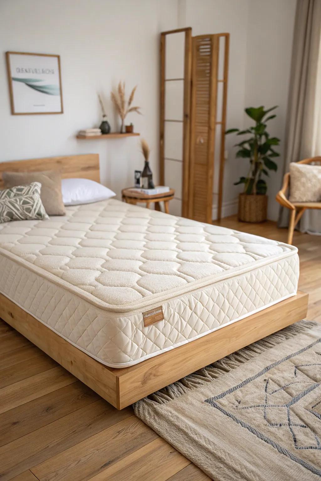 Natural mattresses for better sleep.