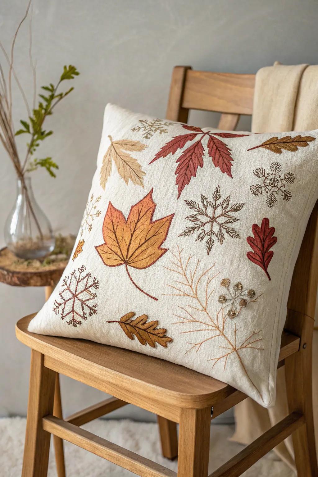 Elevate your space with seasonal pillow covers that embrace simplicity and natural beauty.