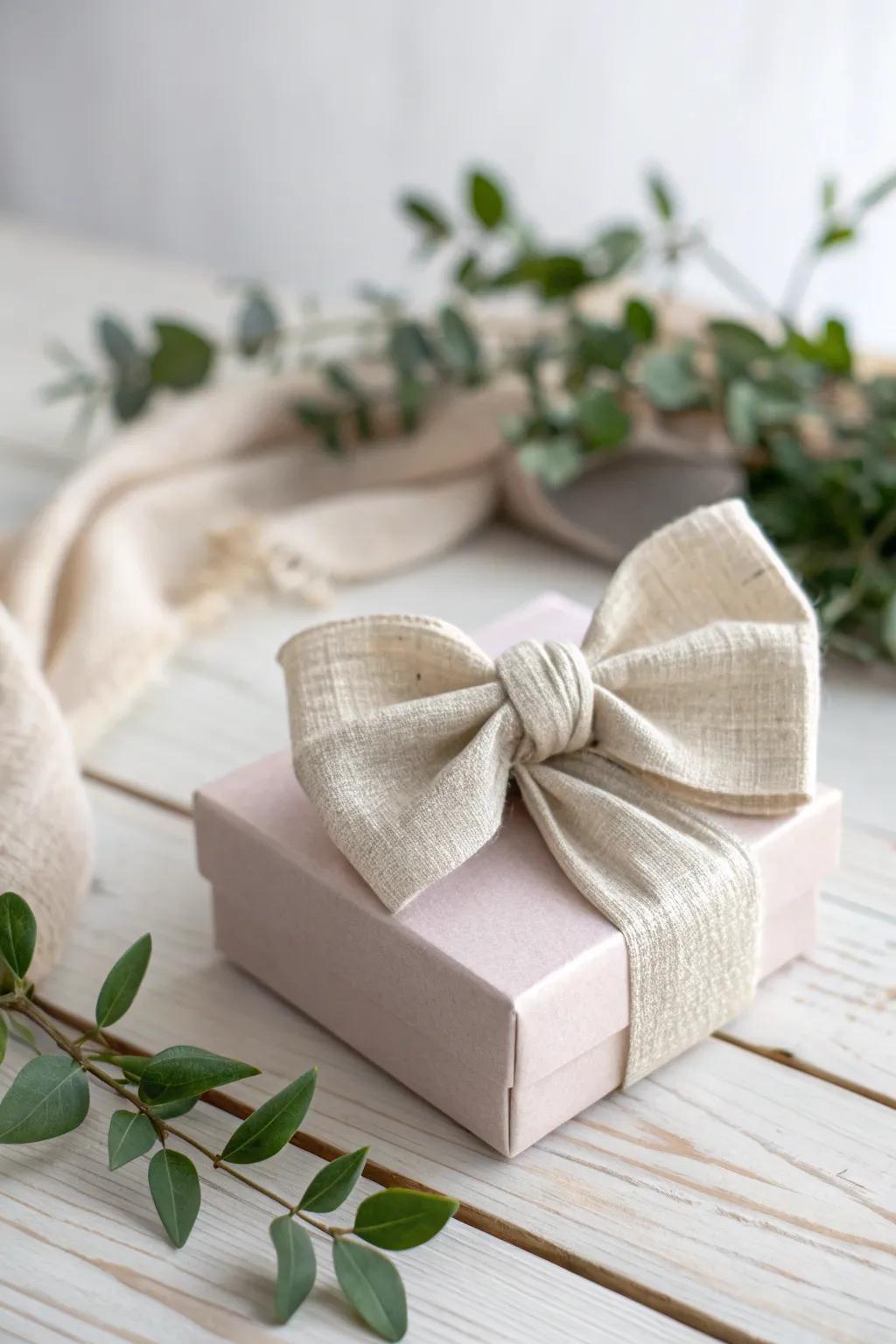 Elevate your gift-giving with the charm of tiny bow toppers—little details, big impressions.