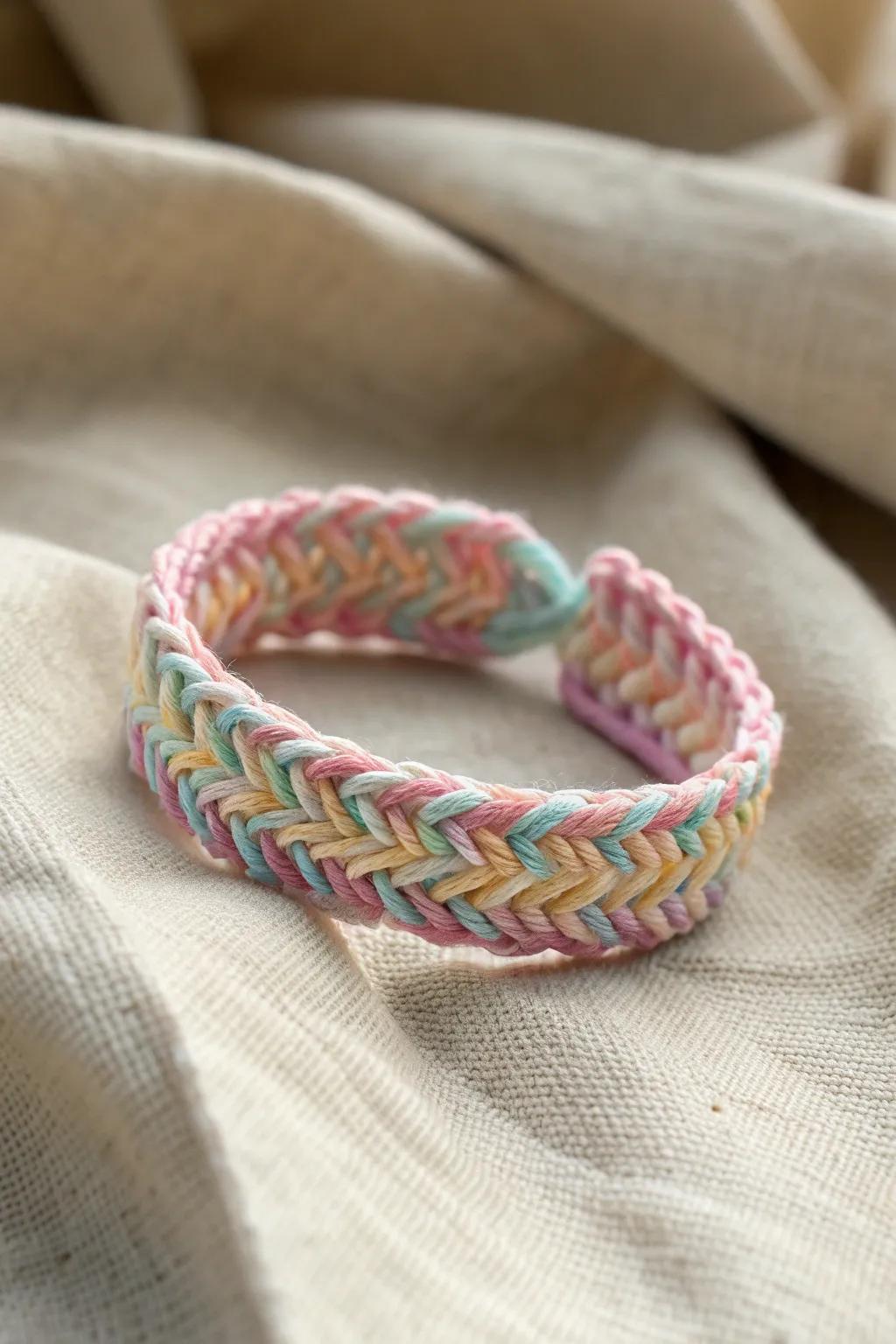 Discover the art of unpredictability with the Zigzag Surprise bracelet - a touch of boho elegance.