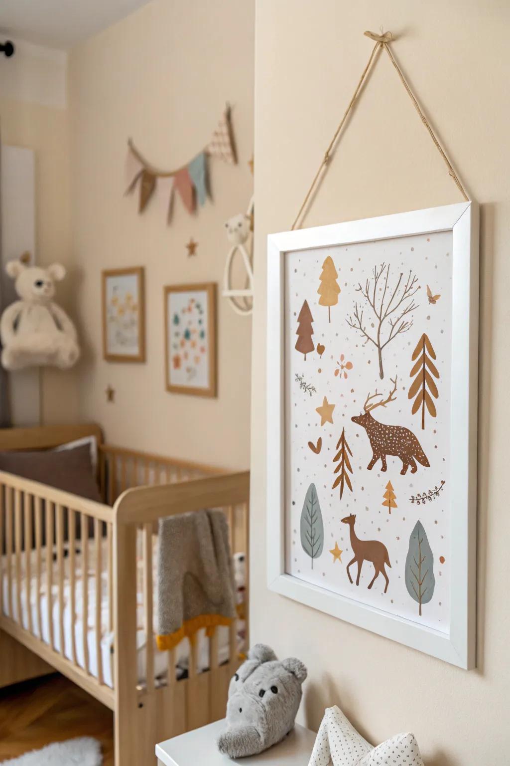 Animal silhouettes add charm to any room.