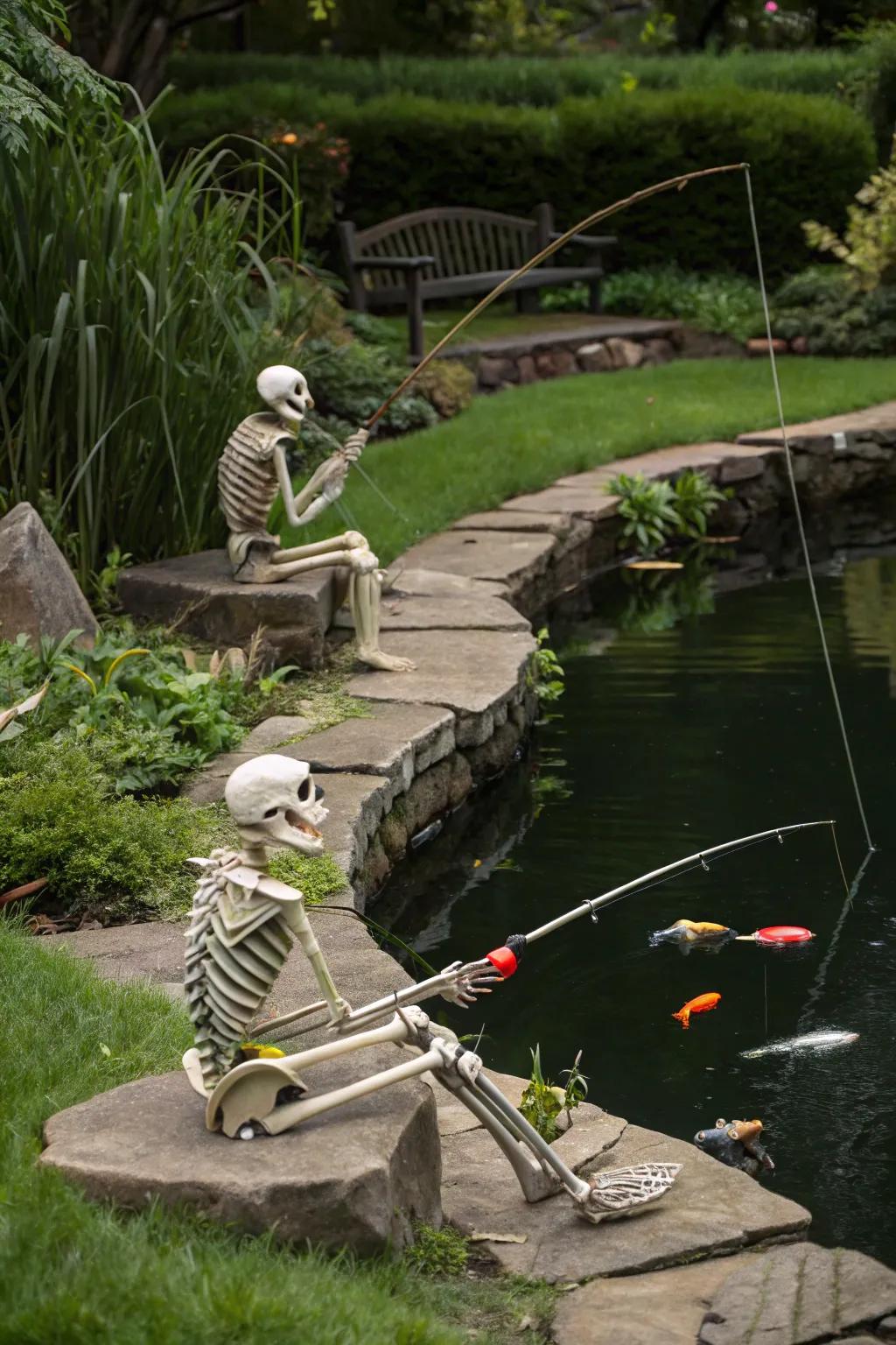 Skeletons on a Fishing Trip