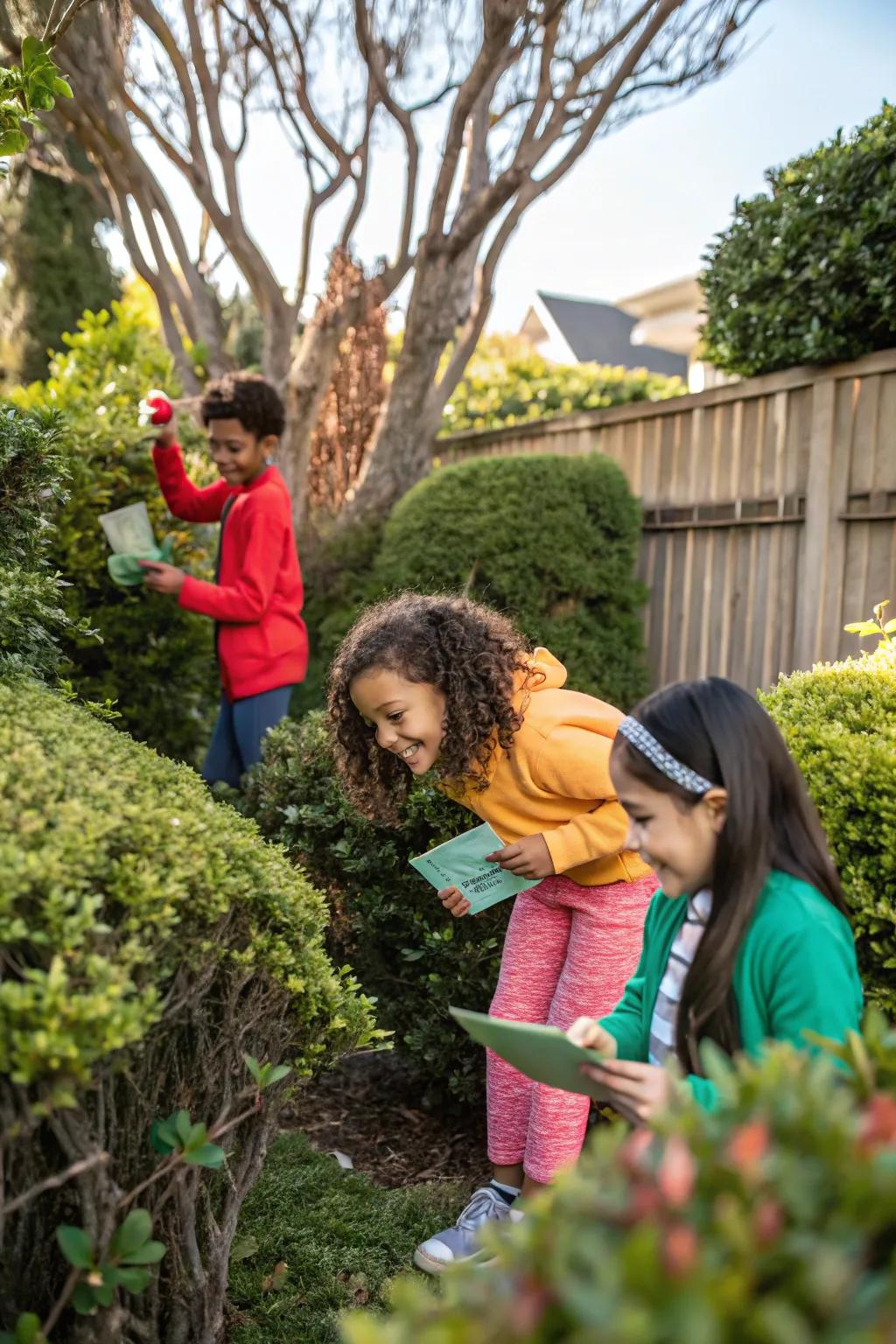 A scavenger hunt adds excitement and mystery to a birthday gathering.