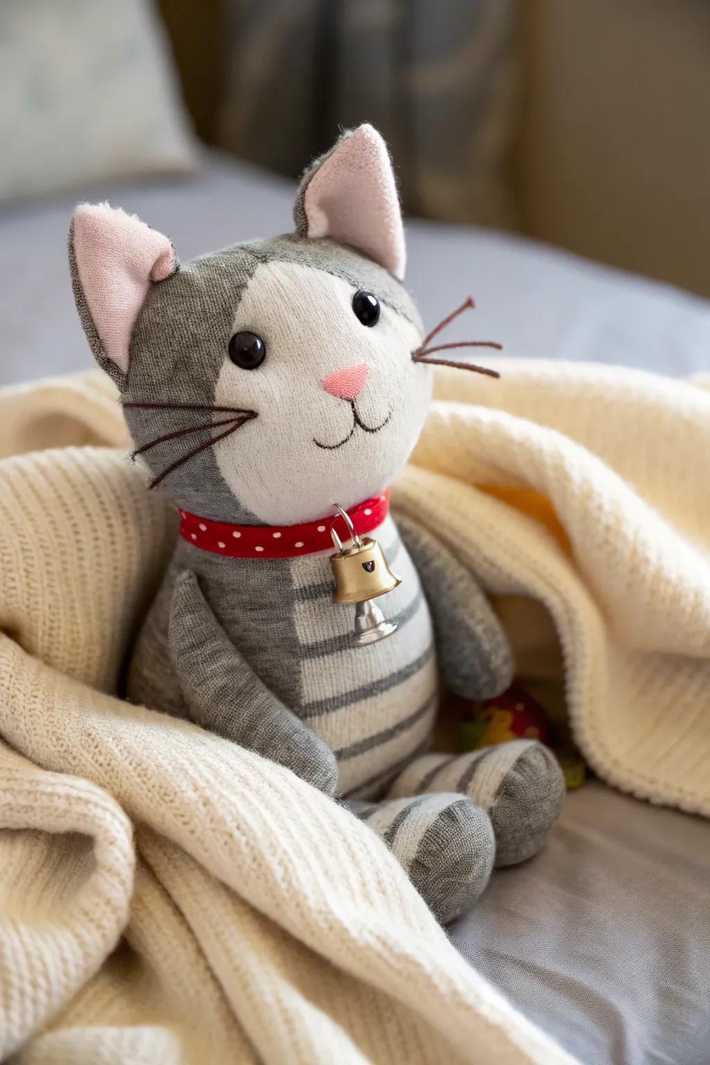 A charming cat puppet ready to purr its way into your heart!