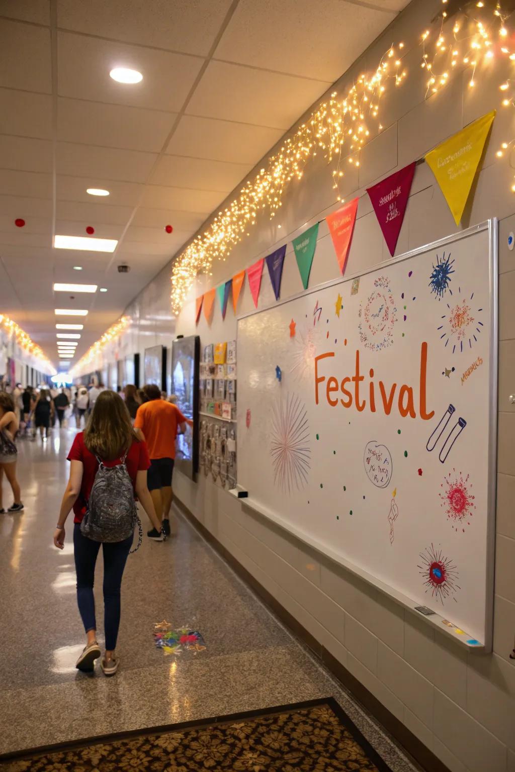 Bring festival excitement home with a fun and colorful board.