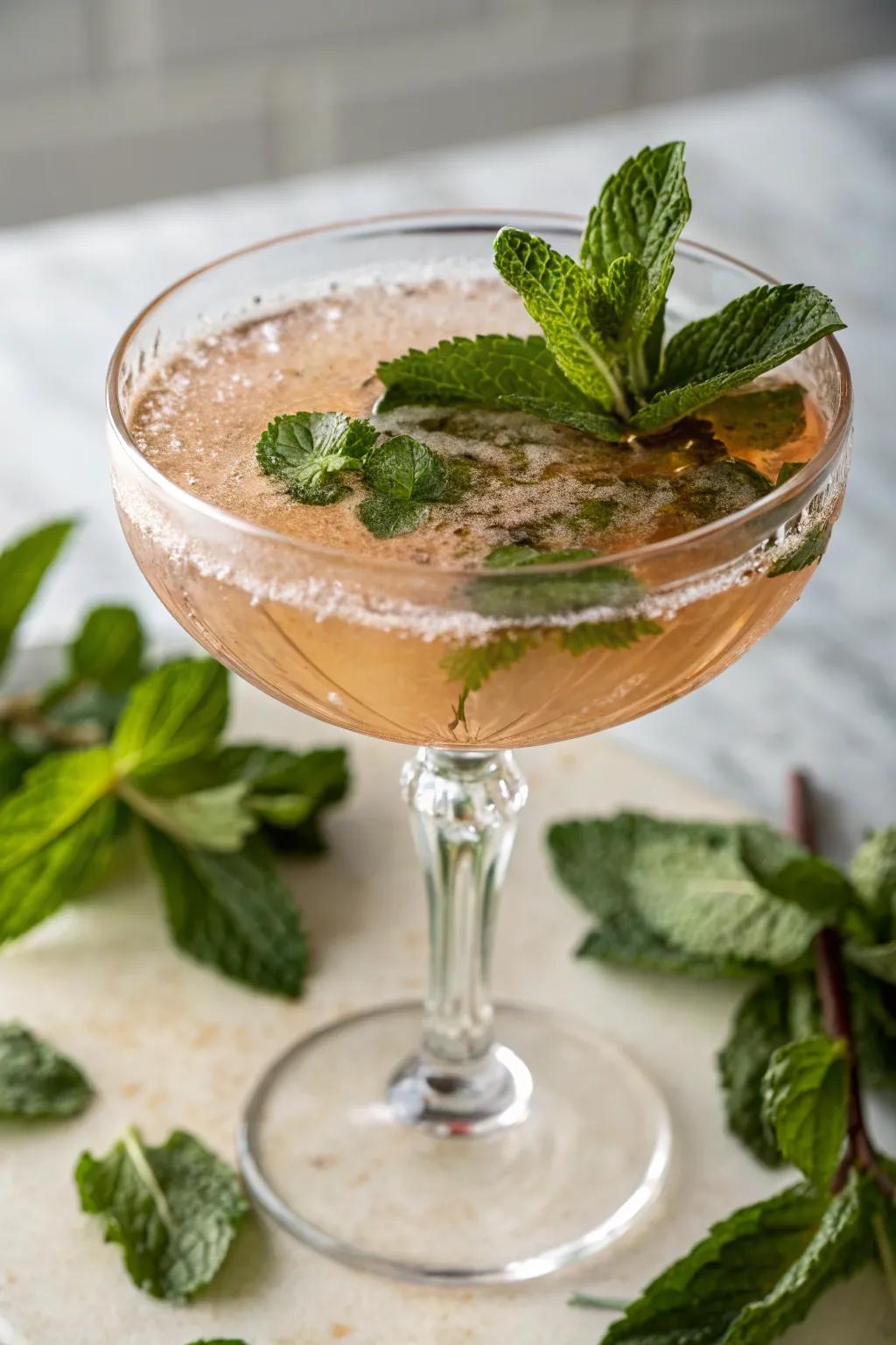 Impress guests with a signature tea-based cocktail.