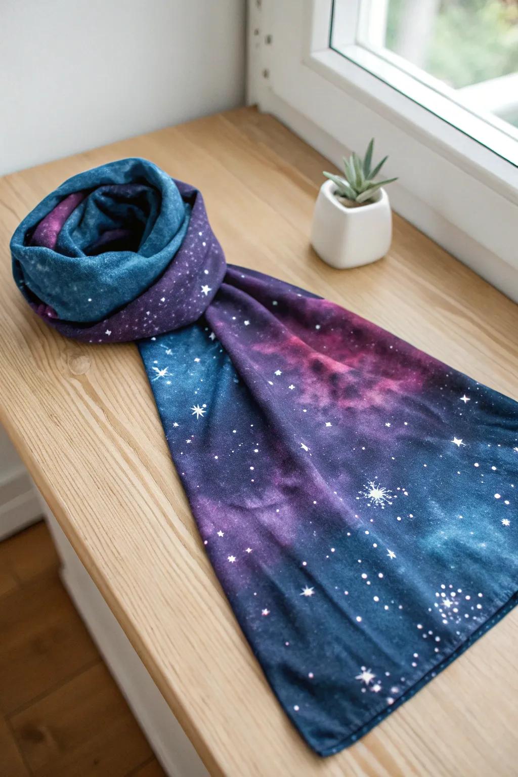 Discover the magic of galaxy tie dye—where deep hues and cosmic patterns meet minimalist elegance.