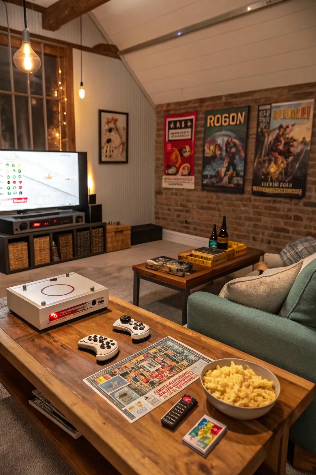 Relive the past with a fun-filled retro game night.