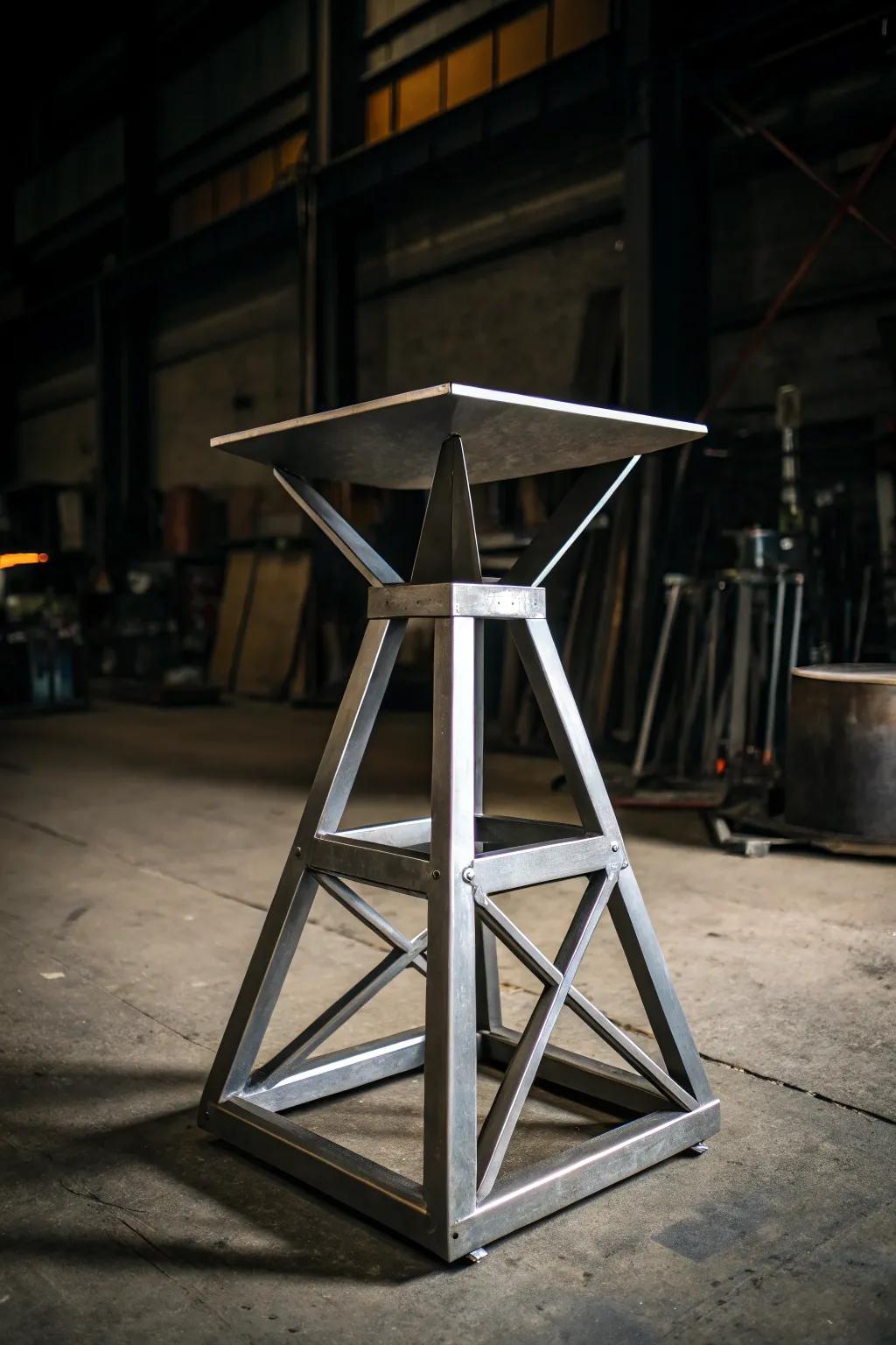 Angular Artistry: A modern masterpiece for the discerning craftsman.