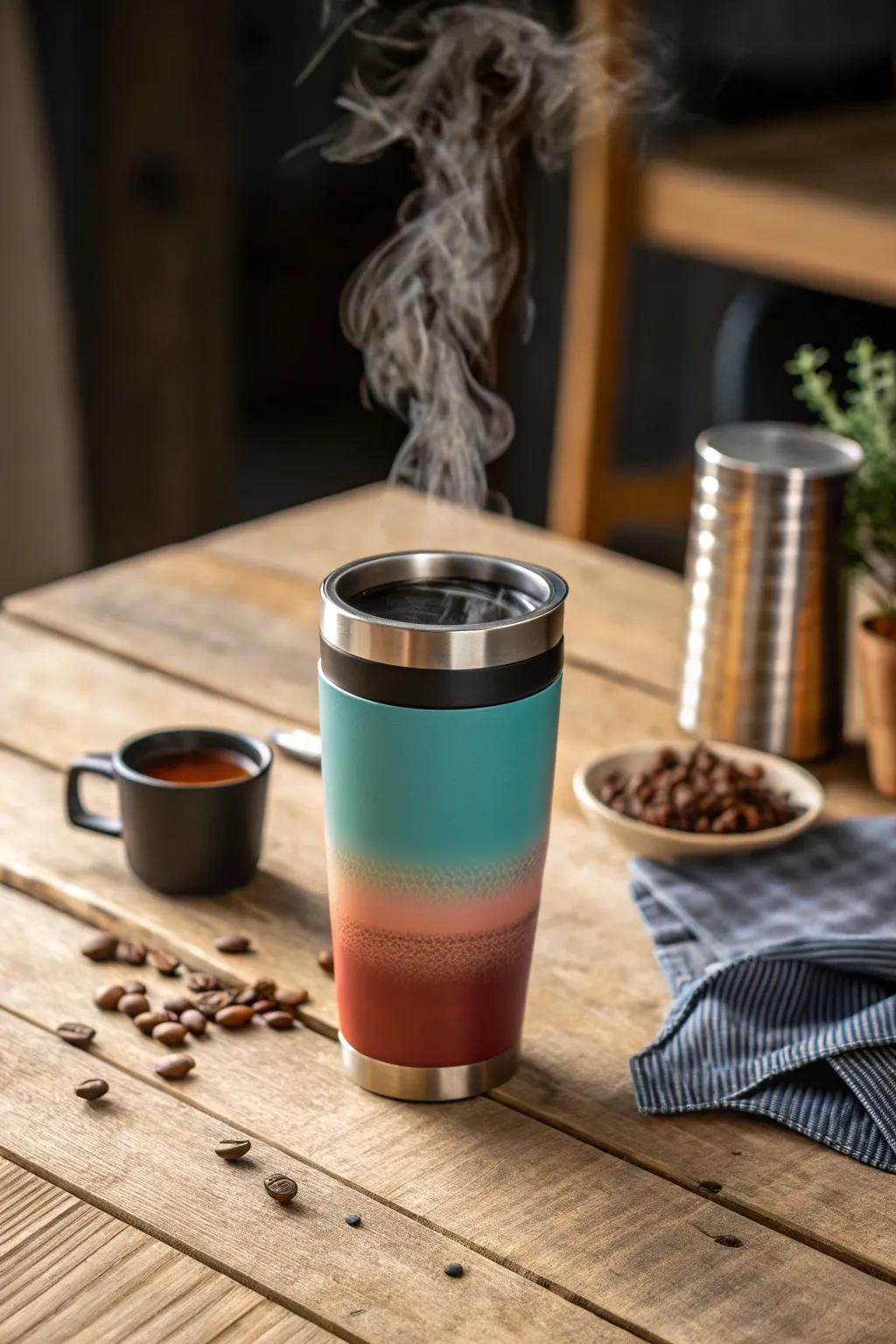 Add a magical touch to your morning routine with a color-changing mug.