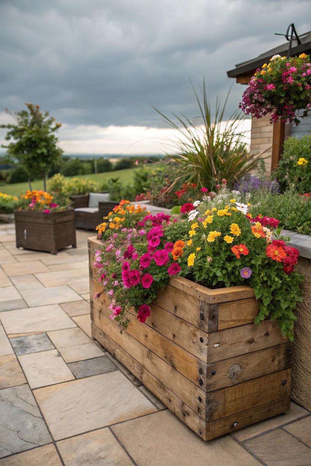 Grow happiness with a personalized garden planter.