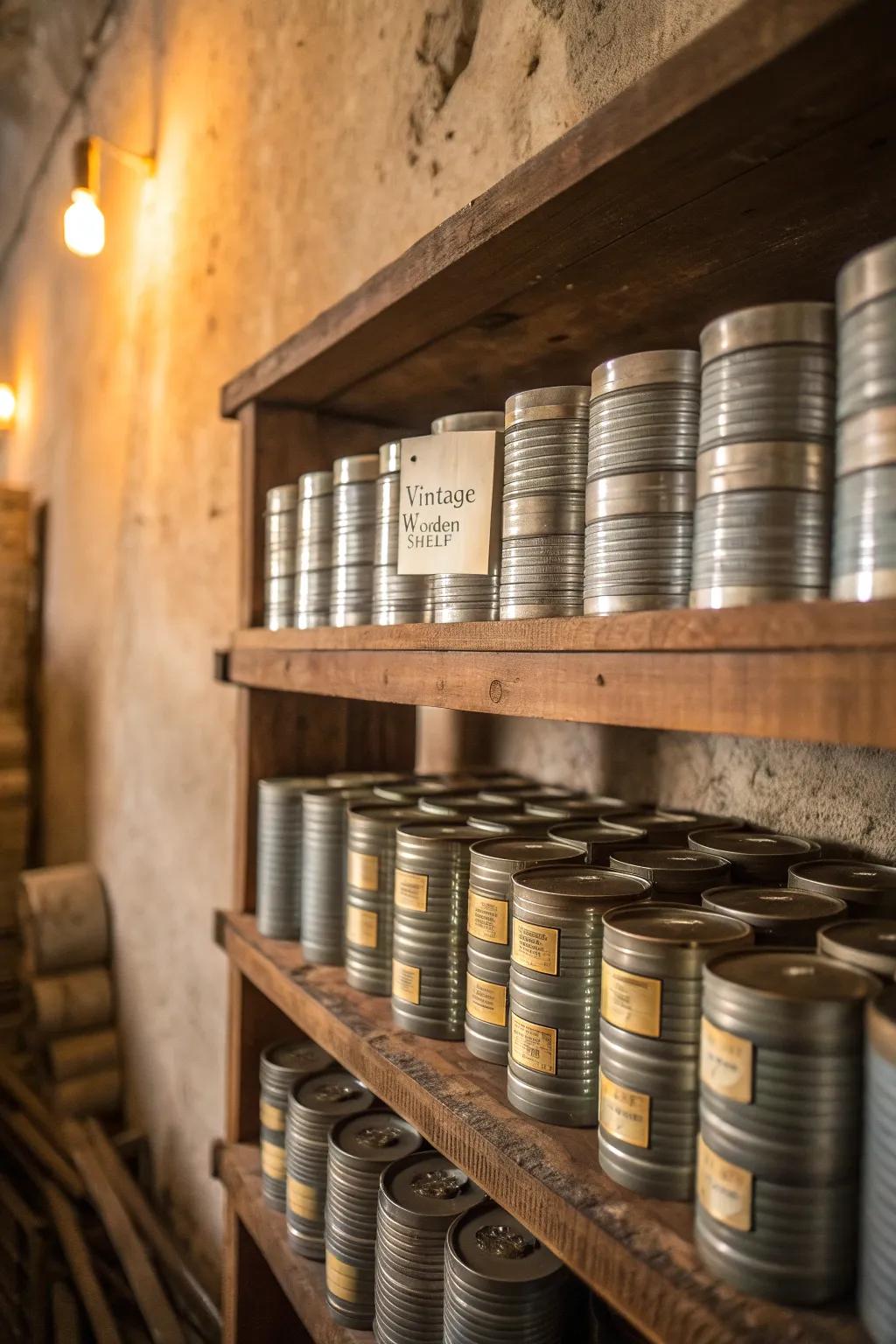 Revive the past: Old film canisters find new purpose in stylish storage solutions.
