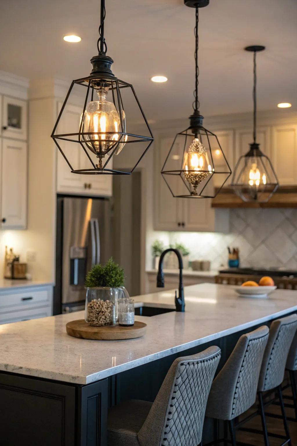 Focus light where you need it with pendant lights.