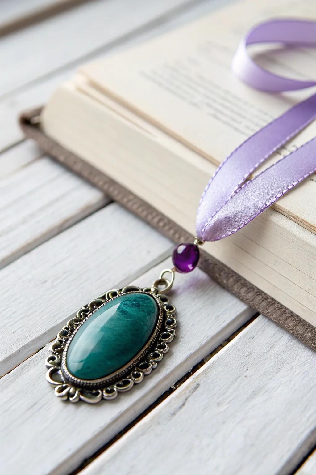 Elevate your reading experience with a touch of elegance and charm.