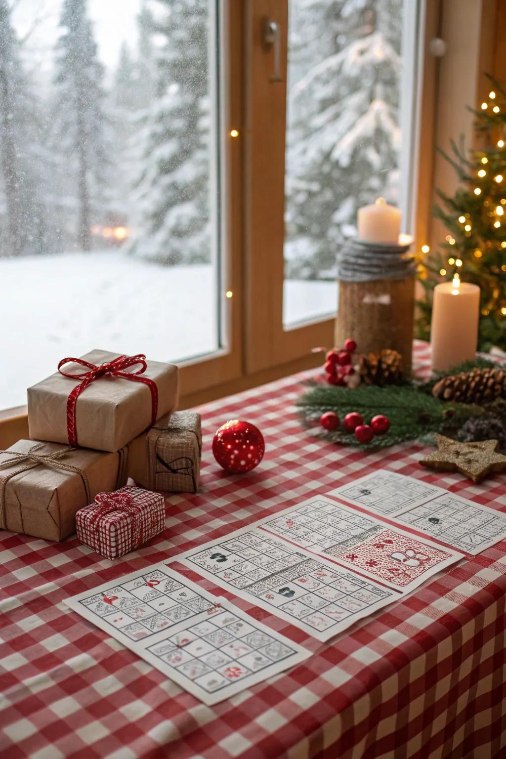 Prizes add a competitive edge to your holiday bingo games.