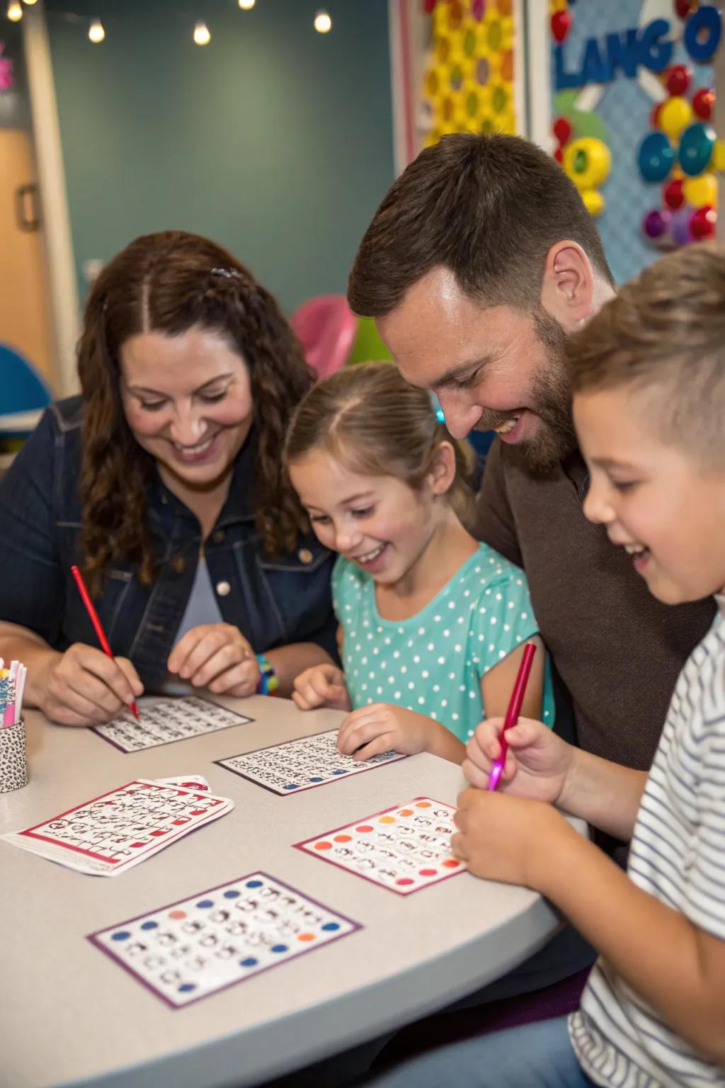 Enjoy a classic game with a holiday twist: Holiday Bingo.